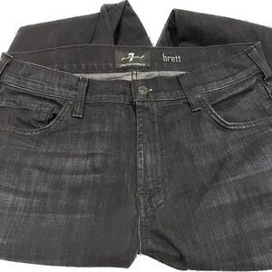 7 for all mankind - Brett luxe performance size 36 denim